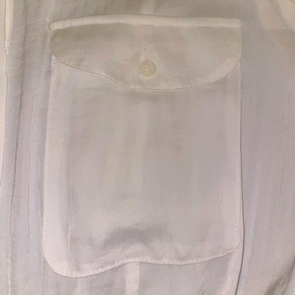 NWT Bar III Femme Utility Blouse - Picture 3 of 6